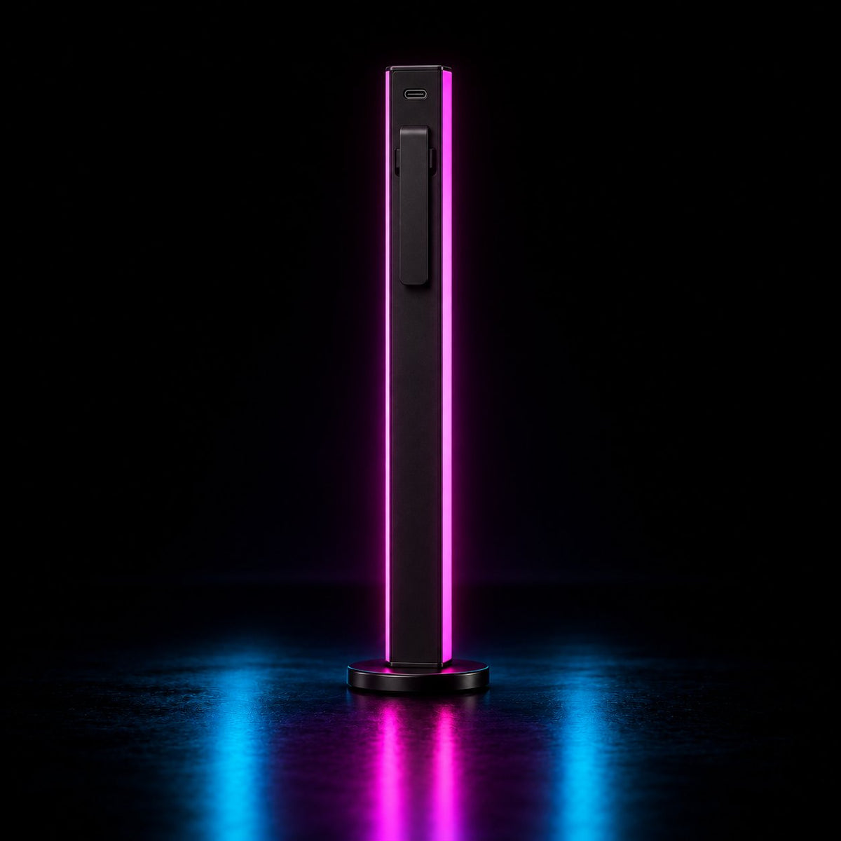 Dos d'une barre Halo avec port USB-C