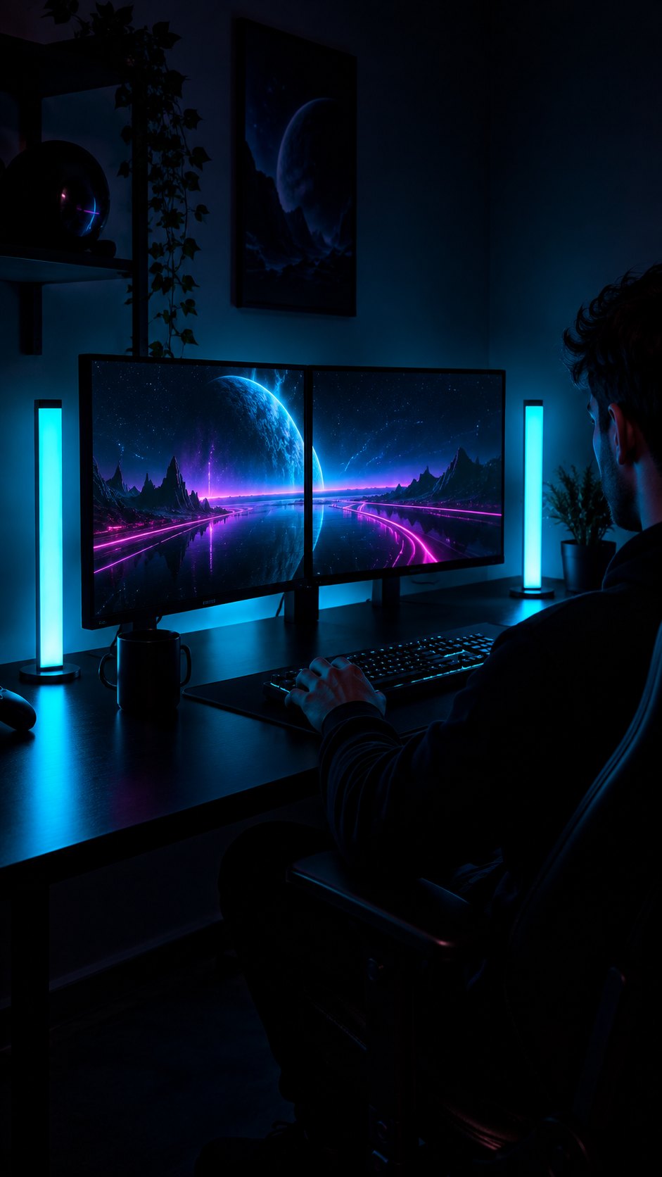 Setup client éclairé par Halo (1)